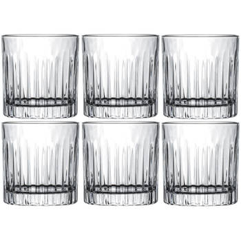 Cookinglife Whiskey Glazen / Cocktailglazen / Waterglazen Moville - 320 ml - 6 stuks