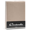 Cinderella Jersey Topper Hoeslaken Taupe-Lits-jumeaux (180x200/210 cm)