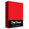 Day Dream Jersey Hoeslaken Rood-180 x 200 cm