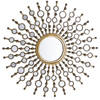 Beliani BLOIS - Decoratieve Spiegel-Goud-Metaal