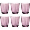 Bormioli Rocco Waterglazen Pulsar Paars 300 ml - 6 stuks