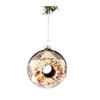 Nordic Light Kerstbal Donut Wit/Bruin 10 cm