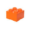 Lego - Opbergbox Brick 4 - Polypropyleen - Oranje