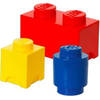 Lego - Opbergbox Brick Set van 3 Stuks - Polypropyleen - Multicolor
