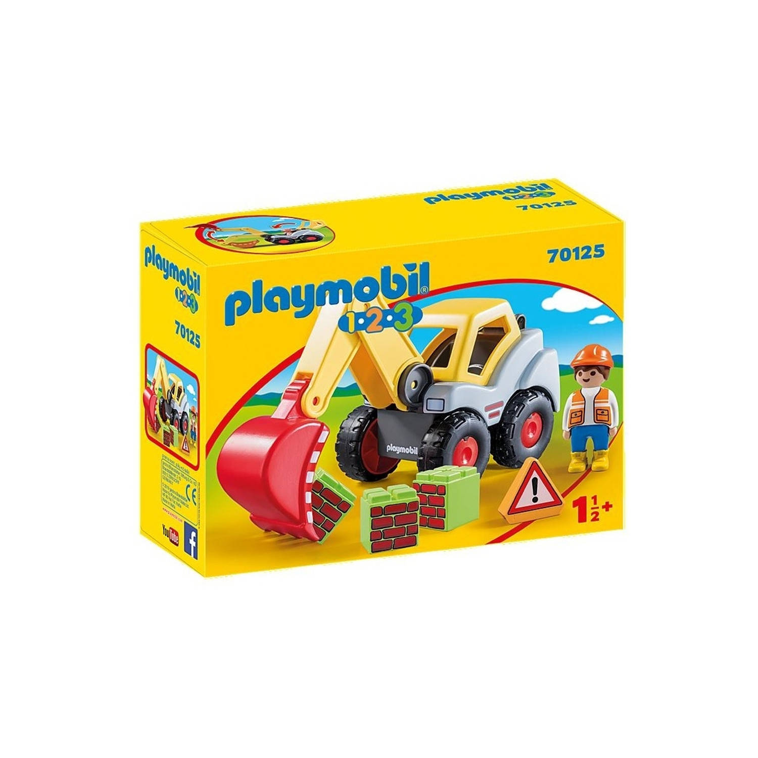 Playmobil 1.2.3 - Graaflader 70125
