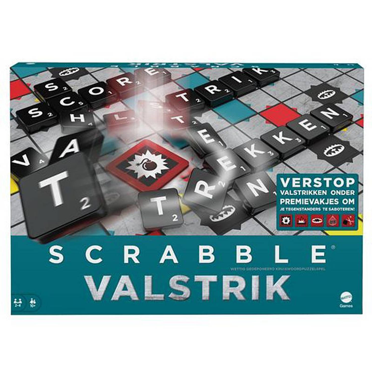 Mattel Scrabble Trap Files (Valstrik) Dutch