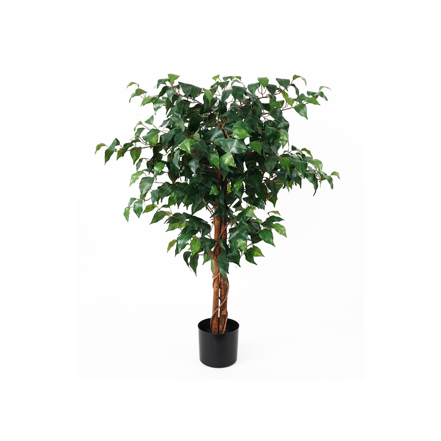 Present Time Kunstplant Fig Ficus Groen 76x76x110cm