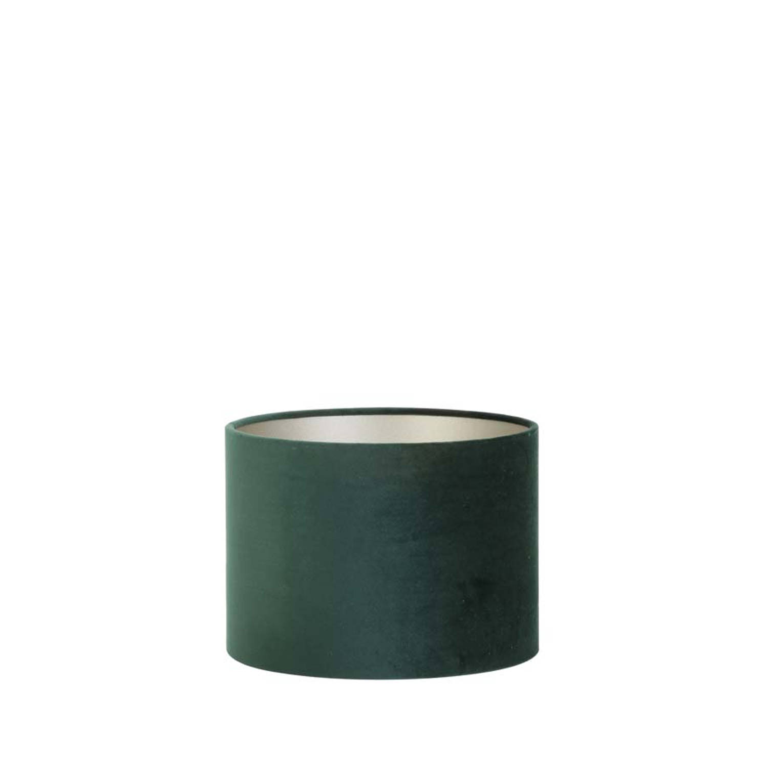 Kap cilinder 20-20-15 cm VELOURS dutch green Light & Living