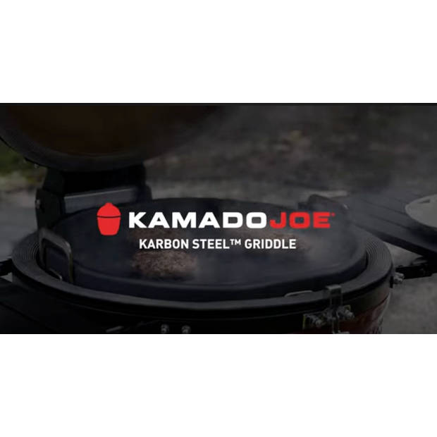 Karbon Steel Griddle Kamado Joe - Kamado big Joe