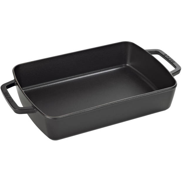 Staub Ovenschotel Zwart -30 x 20 cm / 3.15 liter