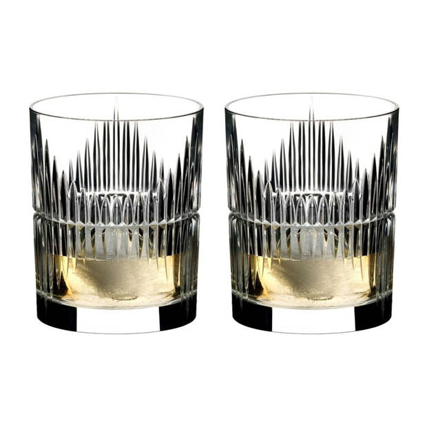 Riedel Whiskey Glazen Shadows - 2 stuks