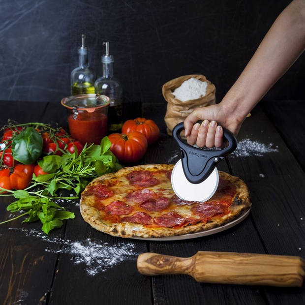 Microplane Pizzasnijder Specialties - Zwart