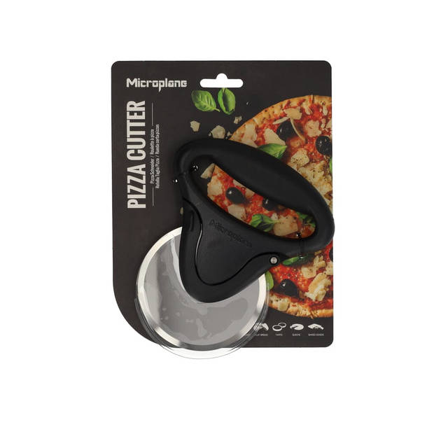 Microplane Pizzasnijder Specialties - Zwart