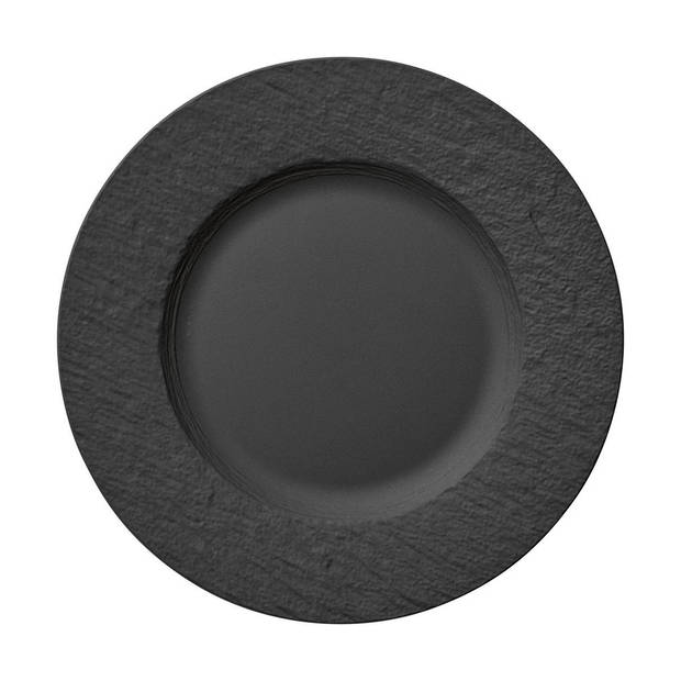 Villeroy & Boch Dinerbord Manufacture Rock - Zwart - ø 27 cm