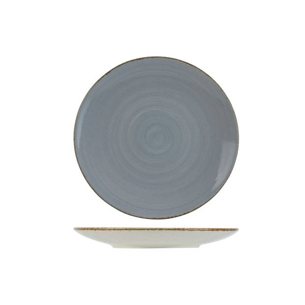 Cosy & Trendy Dinerbord Granite Denim Blauw ø 27 cm