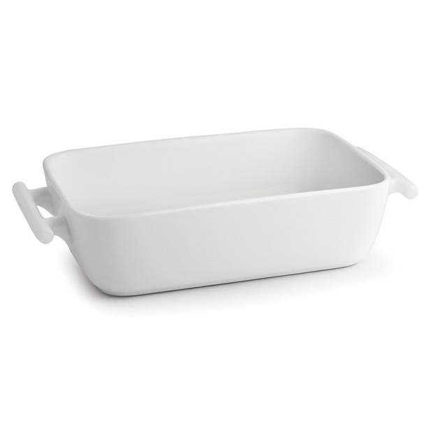 BonBistro Ovenschaal Yong Squito - Wit - 33 x 24 x 6 cm / 3.5 liter