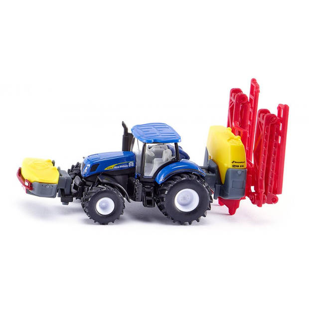 Siku New Holland Tractor met Kverneland