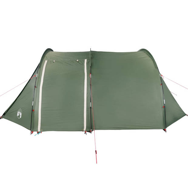 vidaXL Tent 4-persoons waterdicht verduisterend stof groen