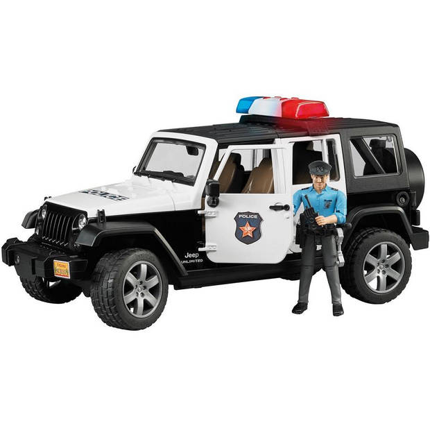 Bruder Jeep Wrangler met politieman