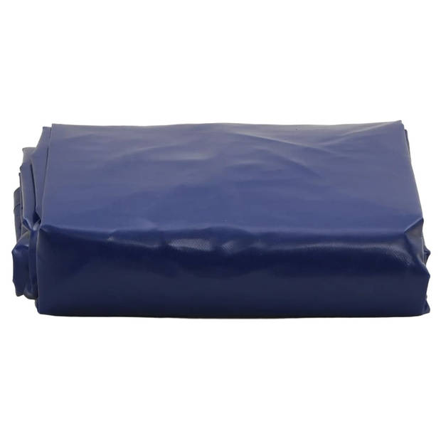 vidaXL Dekzeil 650 g/m² 2,5x4,5 m blauw