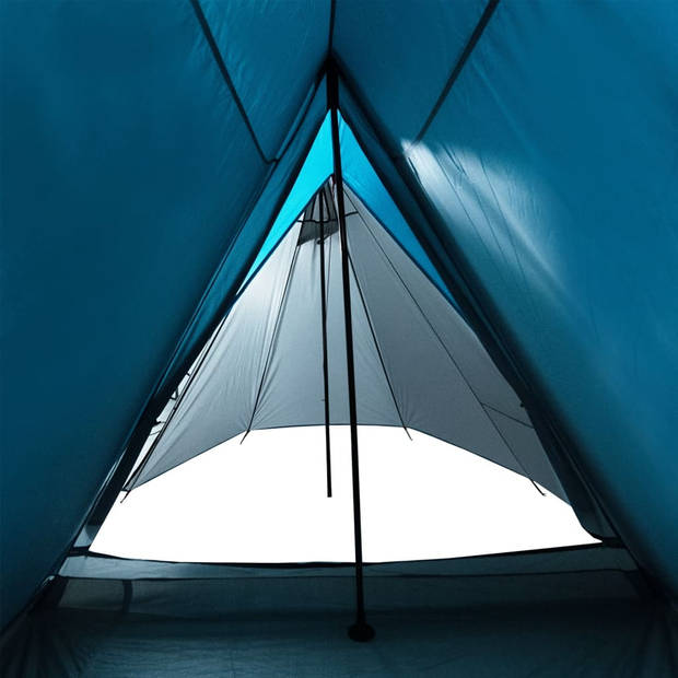 vidaXL Tent 3-persoons waterdicht blauw