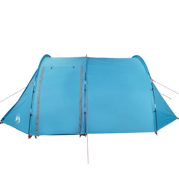 vidaXL Tent 4-persoons waterdicht blauw