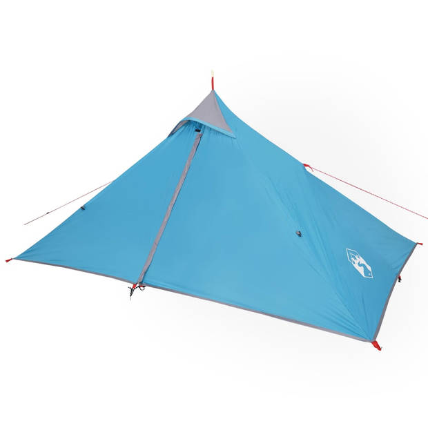 vidaXL Tent 1-persoons waterdicht verduisterend stof blauw