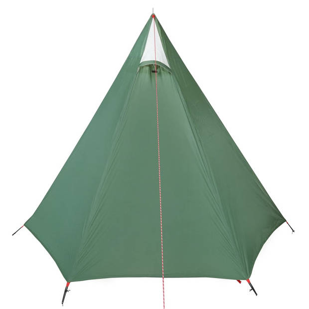 vidaXL Tent 3-persoons waterdicht groen