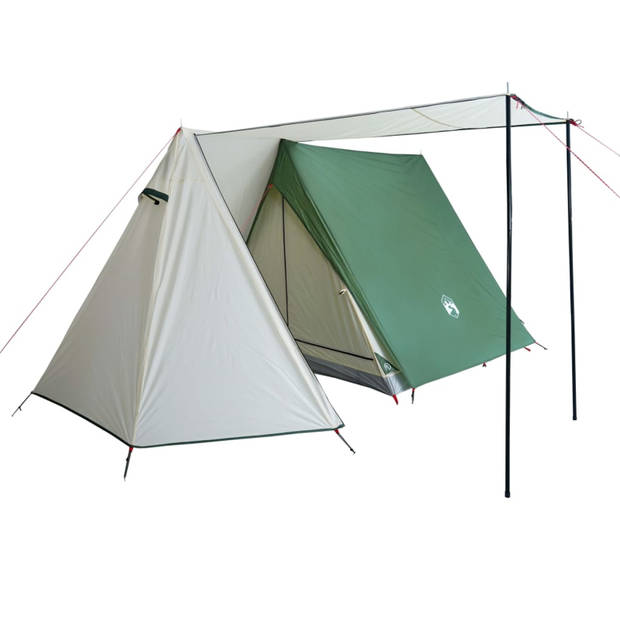 vidaXL Tent 3-persoons waterdicht groen