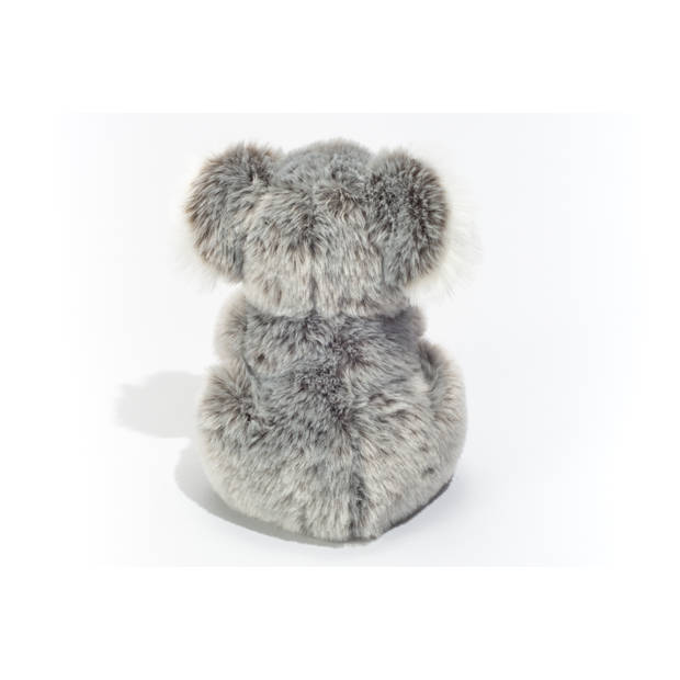 Hermann Teddy Knuffeldier Koala - zachte pluche stof - premium knuffels - grijs - 21 cm - Knuffeldier