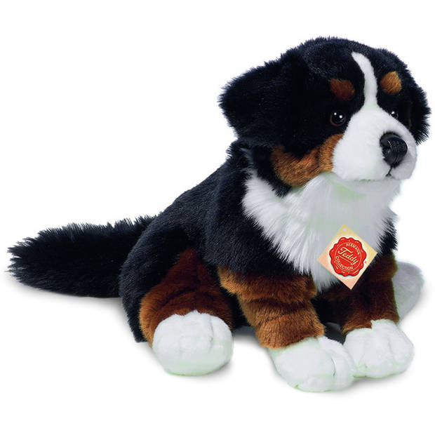 Hermann Teddy Knuffeldier hond Berner Sennen - pluche - premium knuffels - multi kleur - 29 cm - Knuffel huisdieren