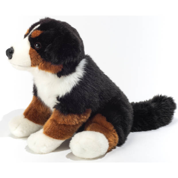 Hermann Teddy Knuffeldier hond Berner Sennen - pluche - premium knuffels - multi kleur - 29 cm - Knuffel huisdieren