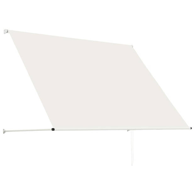 vidaXL Luifel uittrekbaar 200x150 cm crème