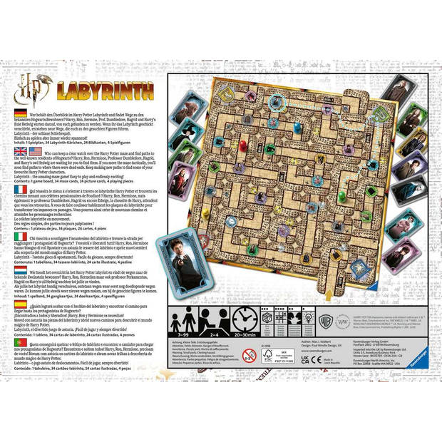 Ravensburger Harry Potter Labyrinth- Bordspel