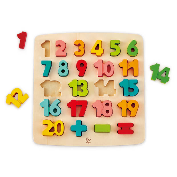 Hape Rekenpuzzel - 23 stukjes