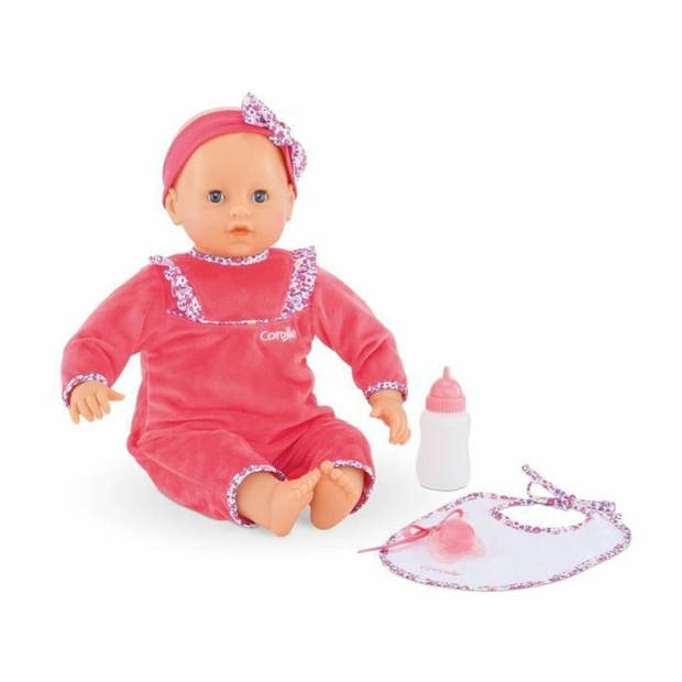 Babypop met Accessoires Corolle Lila Chérie met geluid