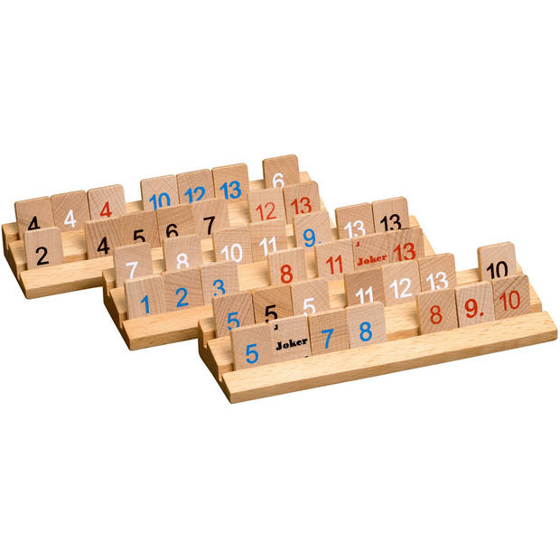 Philos Rummy cassette beukenhout 22x14,5cm