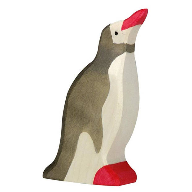 Holztiger Penguin, head raised ca. 5 x 2