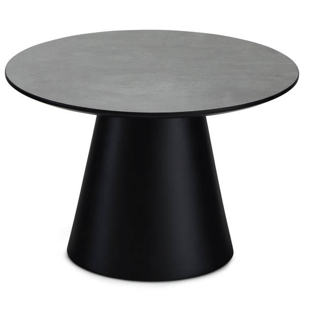 Giga Meubel - Salontafel Donkergrijs Marmer - 60x60x40cm - 12kg - Tango