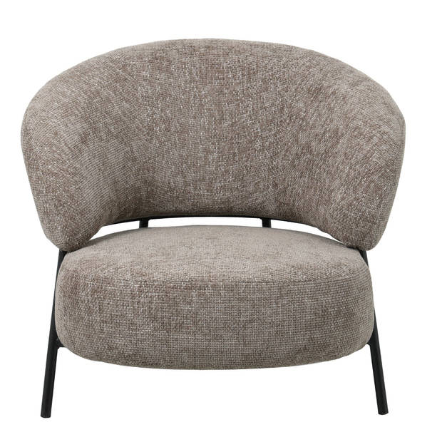 Giga Meubel - Fauteuil Stof Taupe - Excl. Armleuning - 85x85x70cm - Jennie