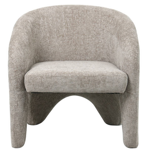 Giga Meubel - Fauteuil Stof Beige - Incl. Armleuning - 74x73x75cm - Jackie