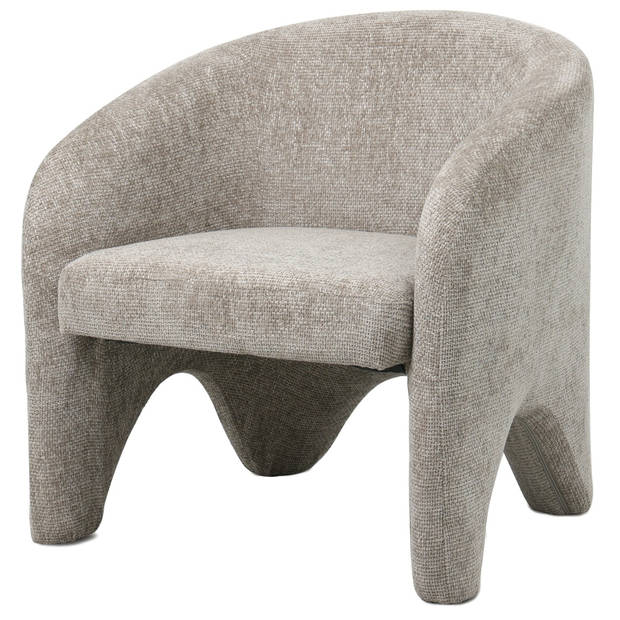 Giga Meubel - Fauteuil Stof Beige - Incl. Armleuning - 74x73x75cm - Jackie