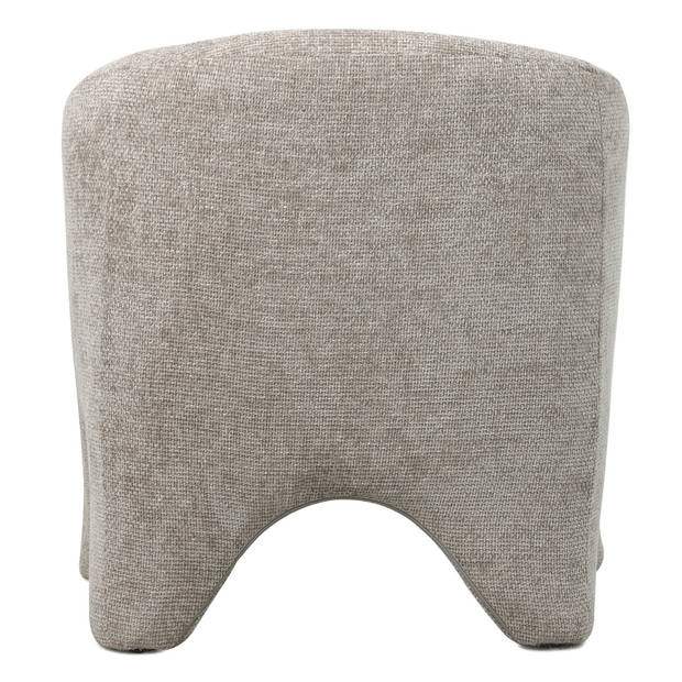 Giga Meubel - Fauteuil Stof Beige - Incl. Armleuning - 74x73x75cm - Jackie