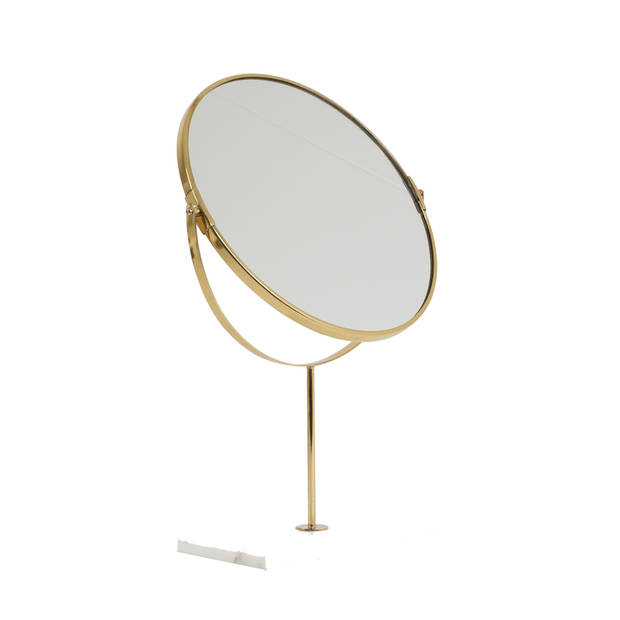 Light&living Spiegel op voet 33x12,5x48 cm RIESCO marmer wit-goud