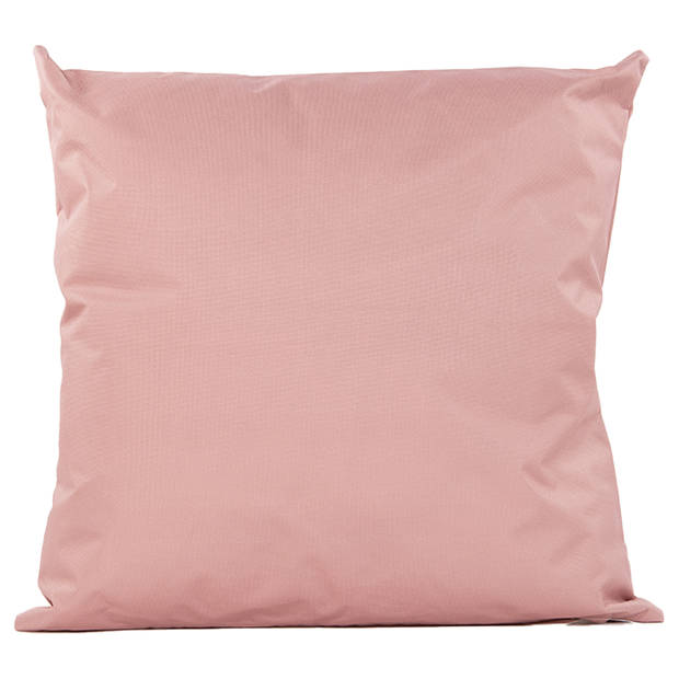 Anna's Collection Sierkussen voor binnen en buiten - oud roze - 60 x 60 cm - tuinkussen - Sierkussens