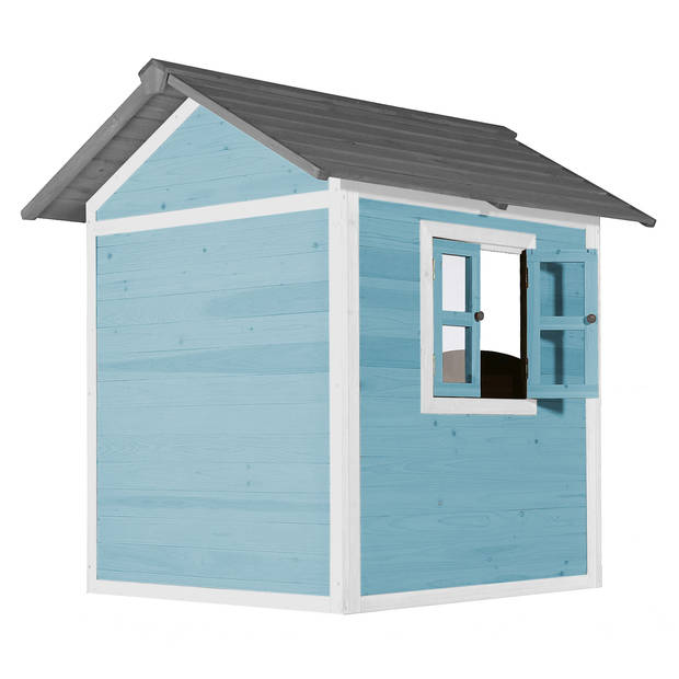 AXI Beach Lodge Speelhuis van FSC hout Speelhuisje voor de tuin / buiten in blauw