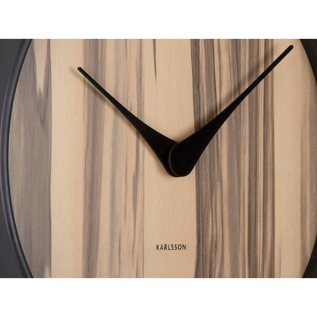 Karlsson - Wandklok Wood Melange - Licht hout- Ø40cm