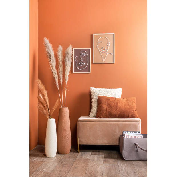 Present Time - Vaas Elegance Large - Terracotta oranje