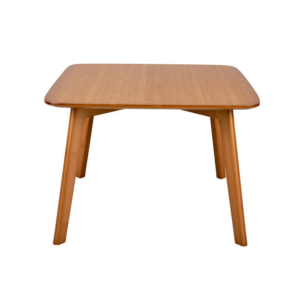 Leitmotiv - Side table Bamboo square - Donker hout