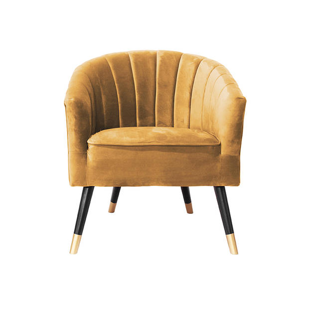 Leitmotiv - Fauteuil Royal - Okergeel